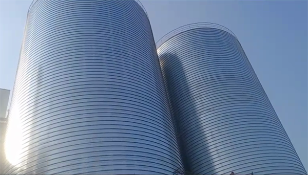 西山2座混凝土高架卷板仓