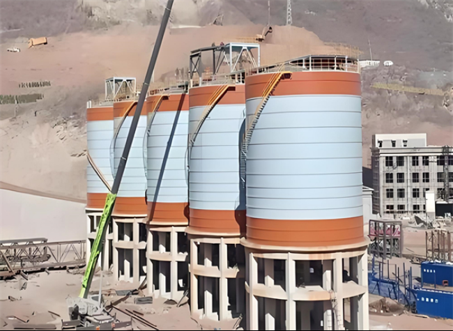 西山高架钢板仓